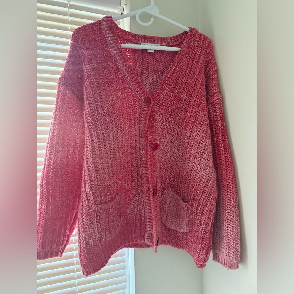 Cardigan pink red - Picture 4 of 5